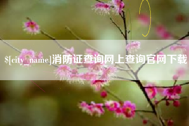 鄢陵消防证查询网上查询官网下载