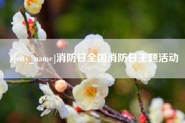 鄢陵消防日全国消防日主题活动