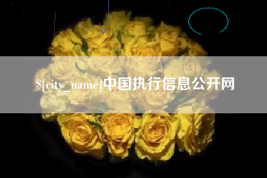 鄢陵中国执行信息公开网