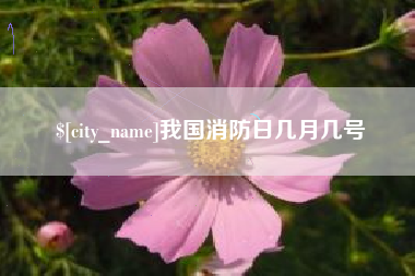 鄢陵我国消防日几月几号
