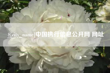 鄢陵中国执行信息公开网 网址