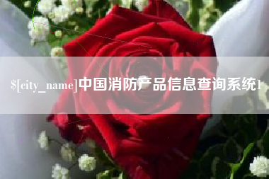 鄢陵中国消防产品信息查询系统1