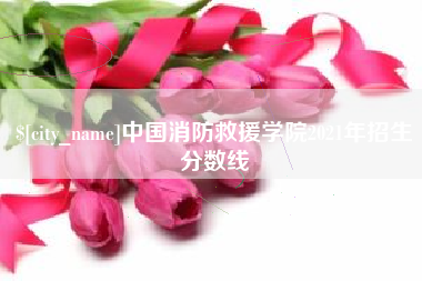 鄢陵中国消防救援学院2021年招生分数线