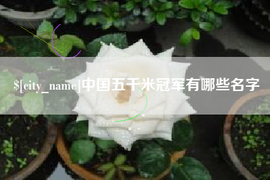 鄢陵中国五千米冠军有哪些名字